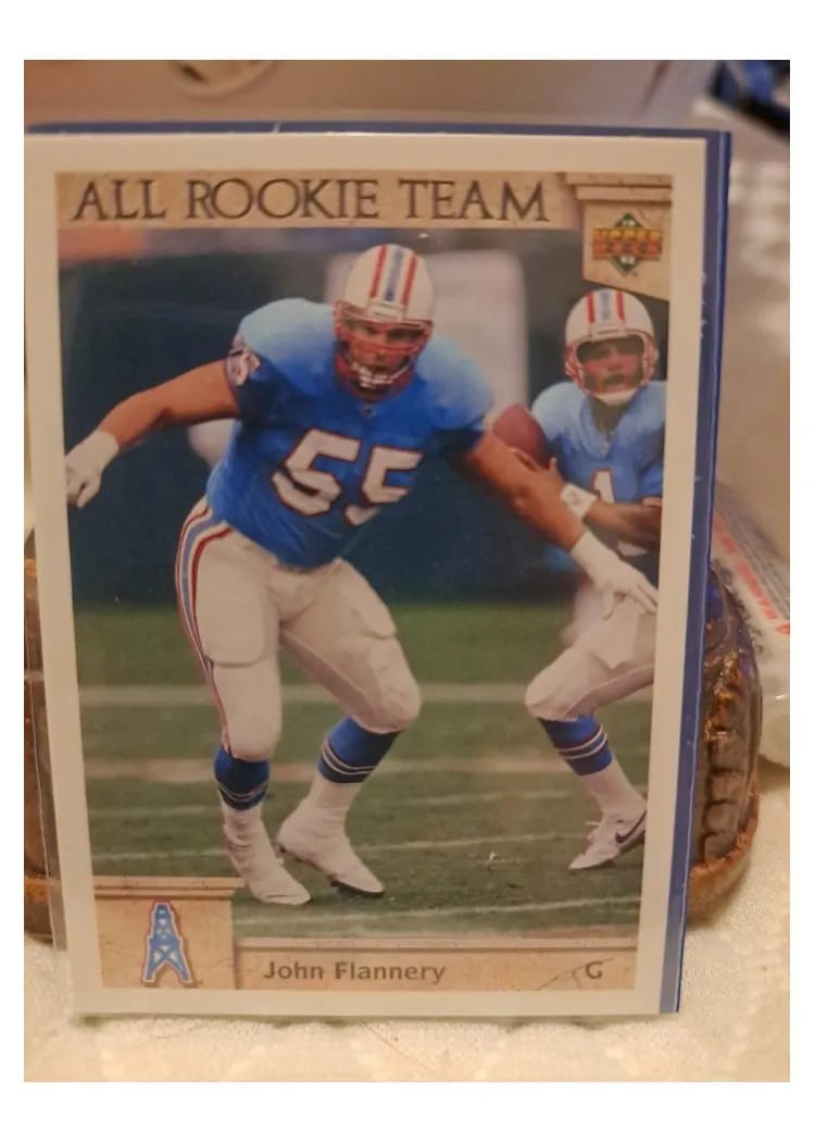 1992 Upper Deck John Flannery #38 card
