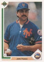 1991 Upper Deck Base Set John Franco #290 card