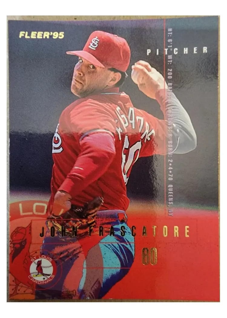 1995 Fleer Update John Frascatore #U-157 card