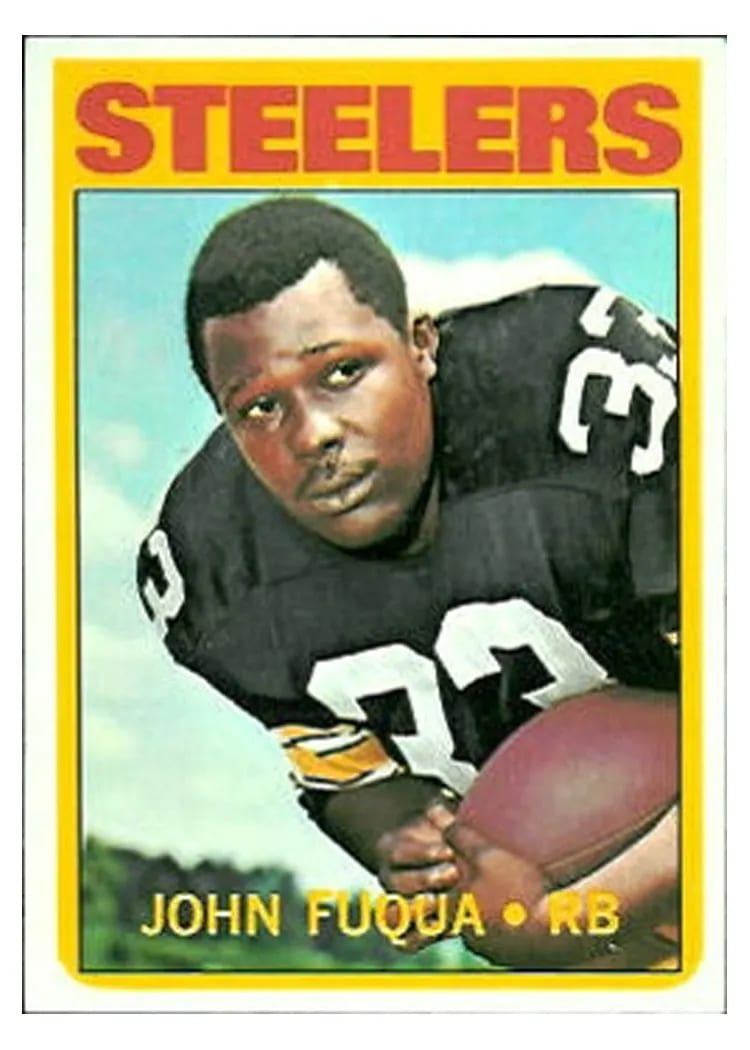 1972 Topps John Fuqua #77 card