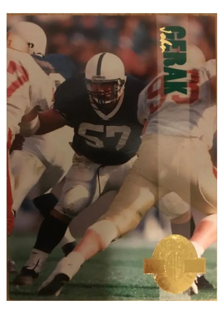 1993 Classic Four Sport John Gerak #102 card
