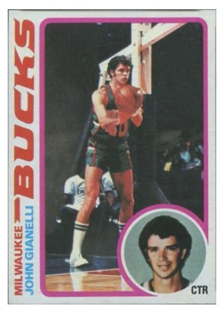 1978 Topps John Gianelli #101 card