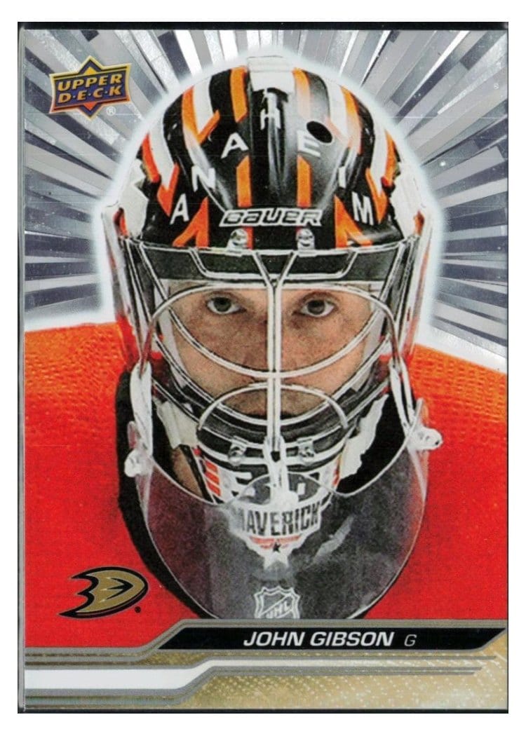 2023-24 Upper Deck Base Set John Gibson #257 card