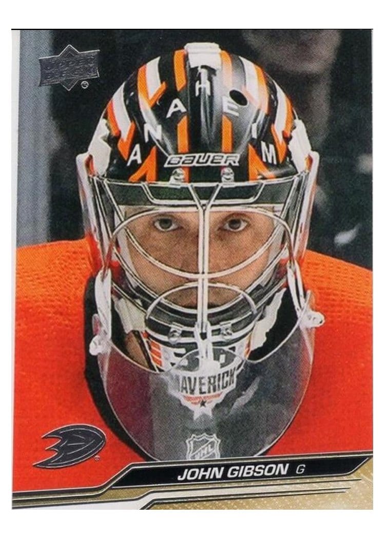 2023-24 Upper Deck Base Set John Gibson #257 card