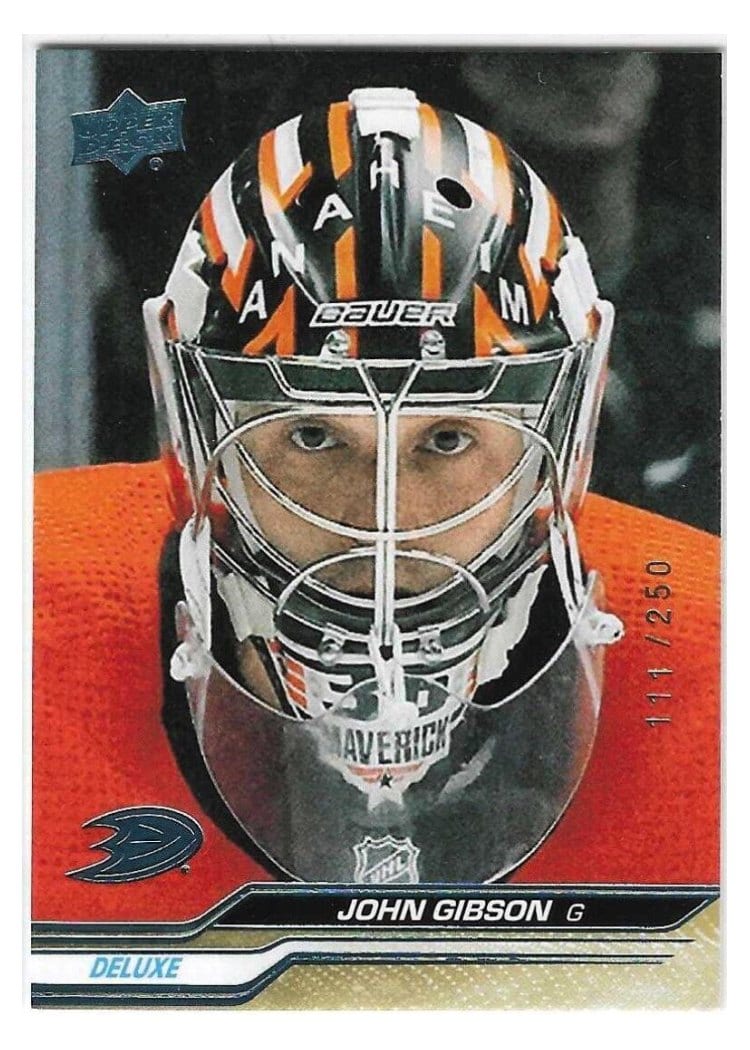 2023-24 Upper Deck Base Set John Gibson #257 card