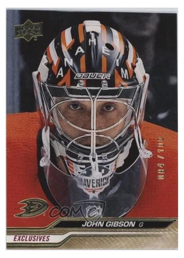 2023-24 Upper Deck Base Set John Gibson #257 card