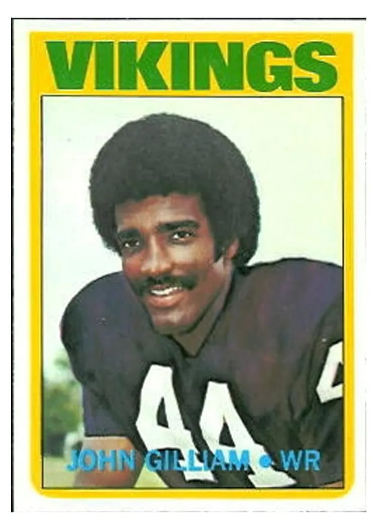 1972 Topps John Gilliam #290 card