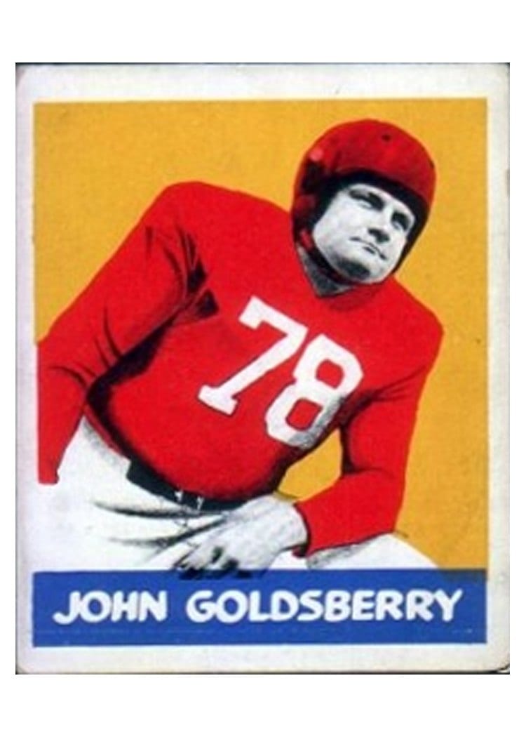 1948 Leaf John Goldsberry #94 card