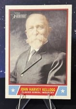 2025 Topps Heritage Notable Americans John Harvey Kellogg #NS-54 card