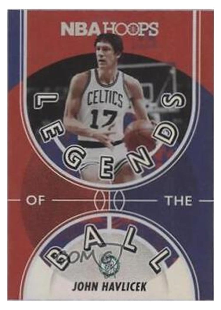 2021-22 Hoops Legends of the Ball John Havlicek #7 card