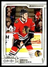 2018 O-Pee-Chee John Hayden #52 card