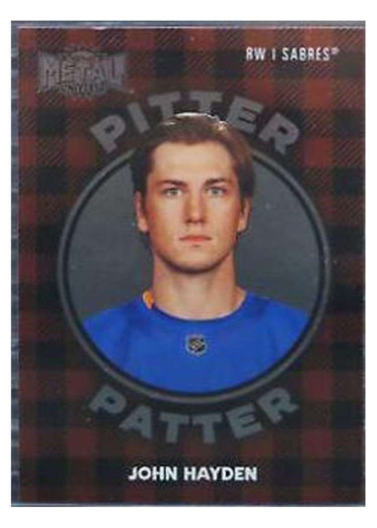 2021-22 SkyBox Metal Universe Pitter Patter John Hayden #PP-8 card