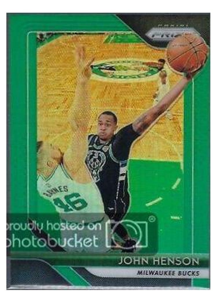 2018-19 Panini Prizm Base Set John Henson #17 card