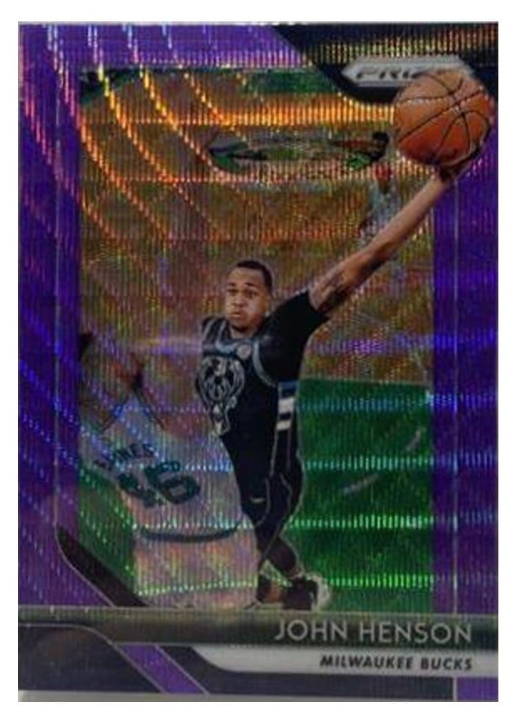 2018-19 Panini Prizm Base Set John Henson #17 card