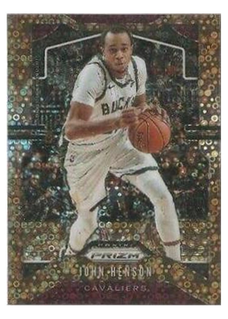 2019-20 Panini Prizm Base Set John Henson Fast Break Prizm Bronze #207 card