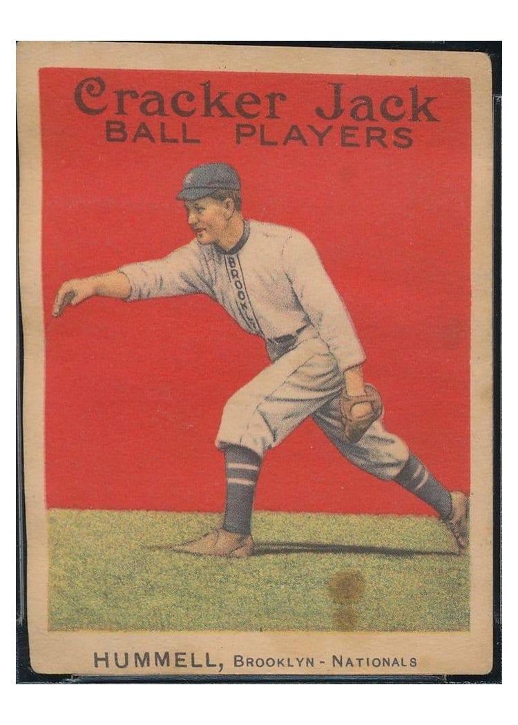 1914 Cracker Jack John Hummell #50 card