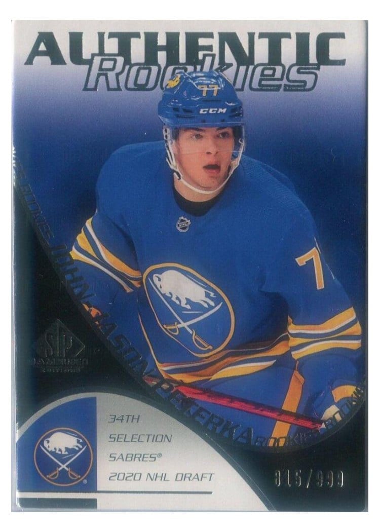 2021-22 SP Game Used 2003-04 Retro - Rookies John-Jason Peterka #RC-8 card