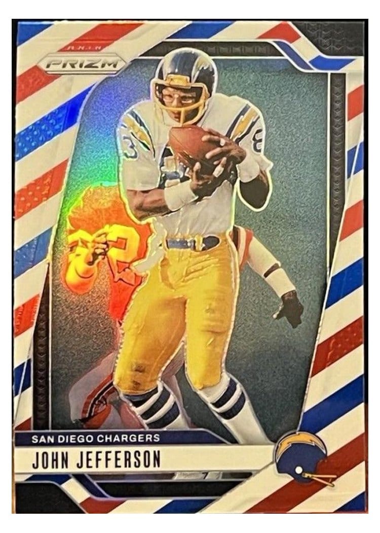 2024 Panini Prizm Base Set John Jefferson #165 card