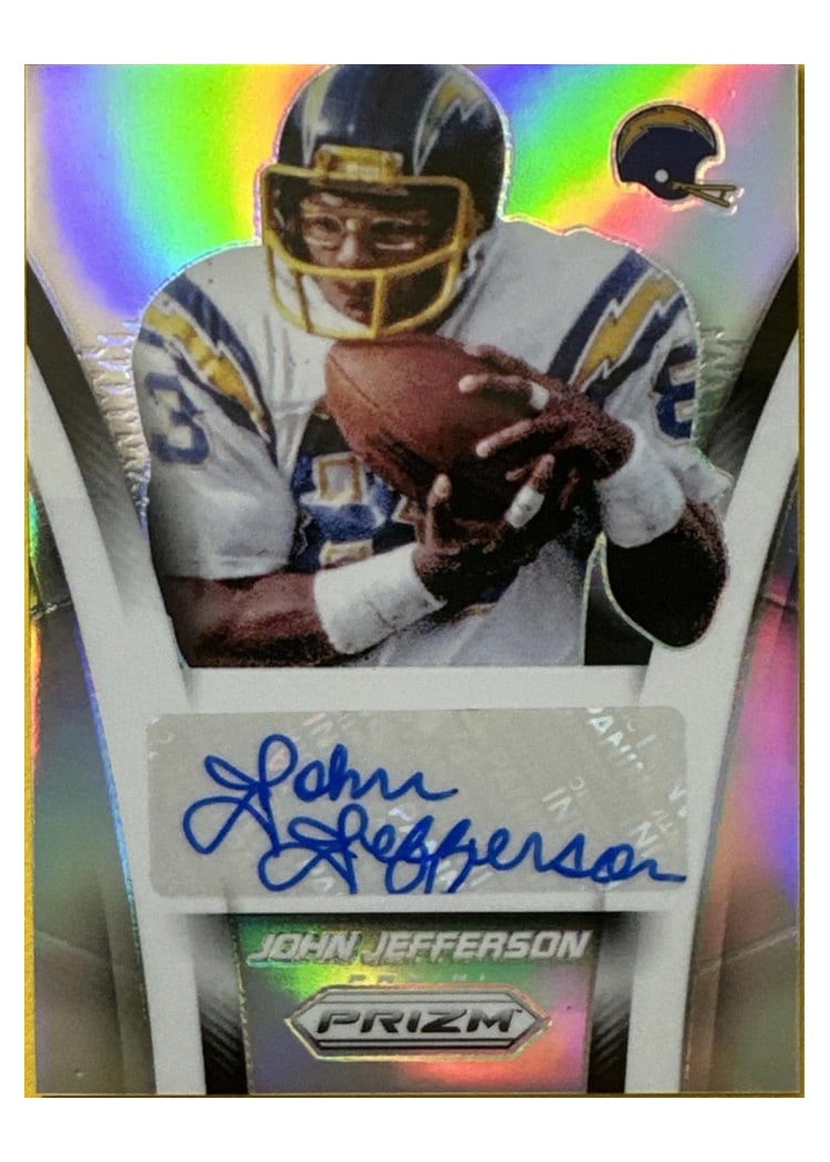 2024 Panini Prizm Flashback Autographs John Jefferson #FBA-JJN card