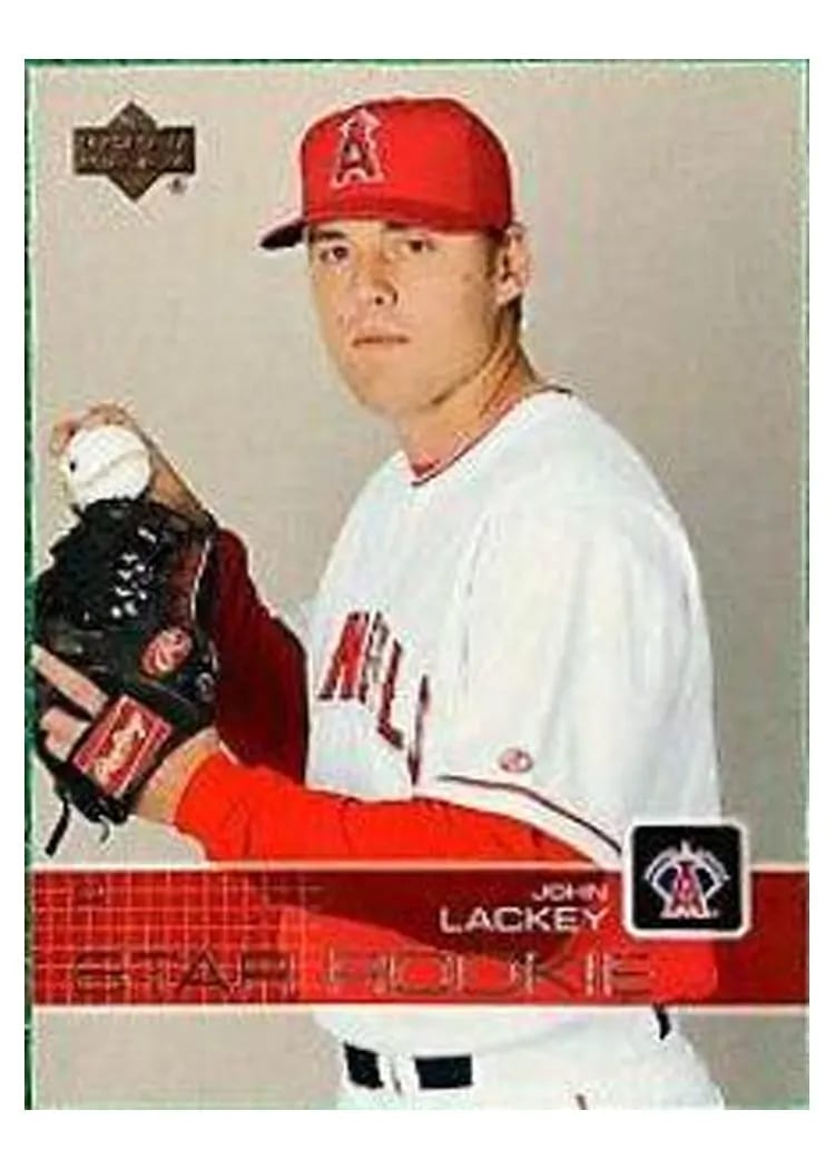 2003 Upper Deck John Lackey #1 card