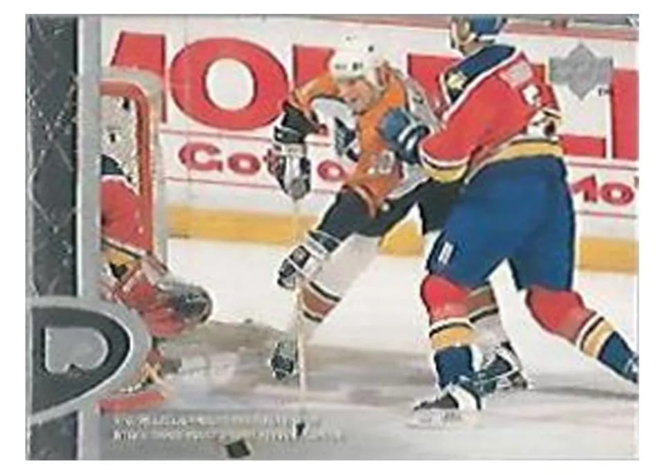 1996 Upper Deck John LeClair #118 card