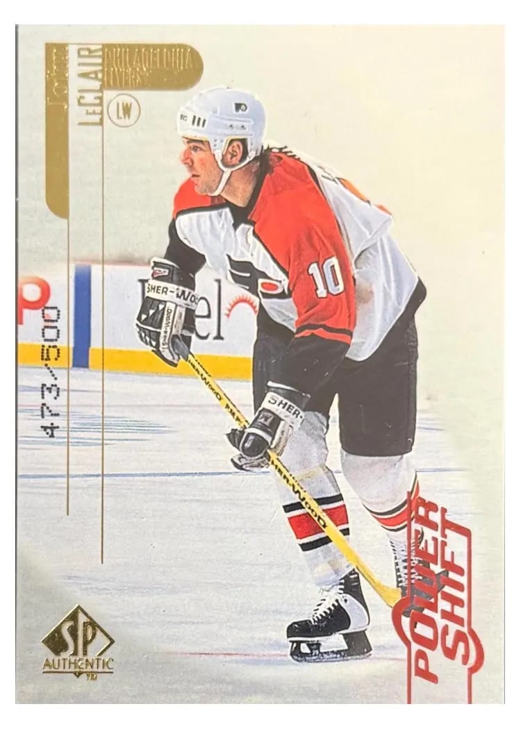 1998 SP Authentic John LeClair #27 card