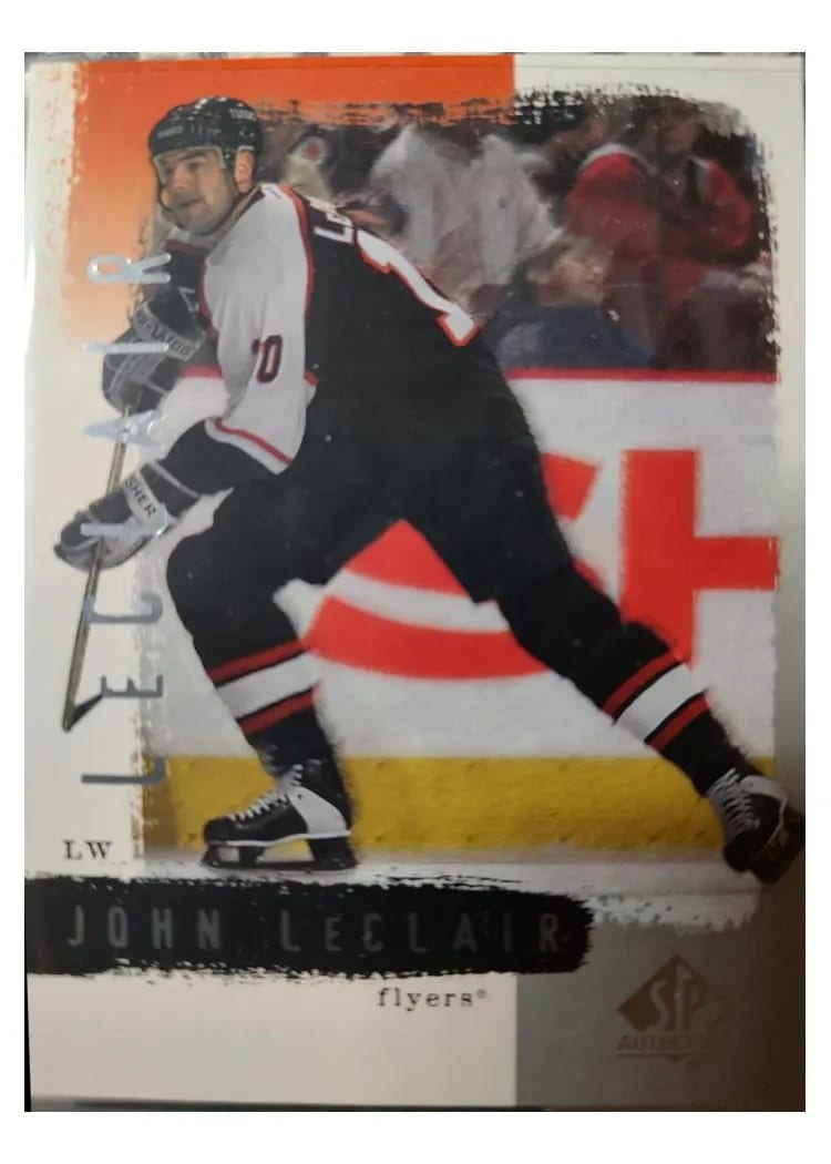 2000 SP Authentic John Leclair #64 card