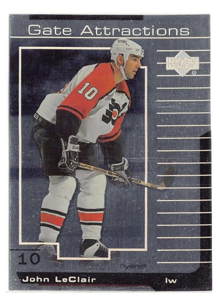 2000 Upper Deck Gate Attractions John LeClair #GA9 card