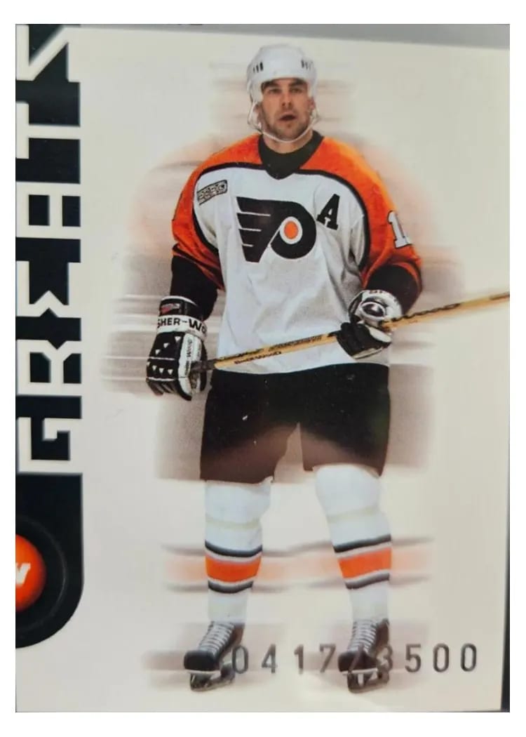 2001 SP Authentic John Leclair #104 card