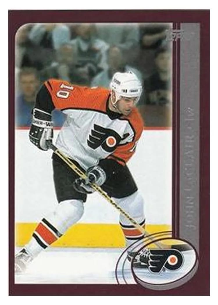 2002 Topps John LeClair #7 card