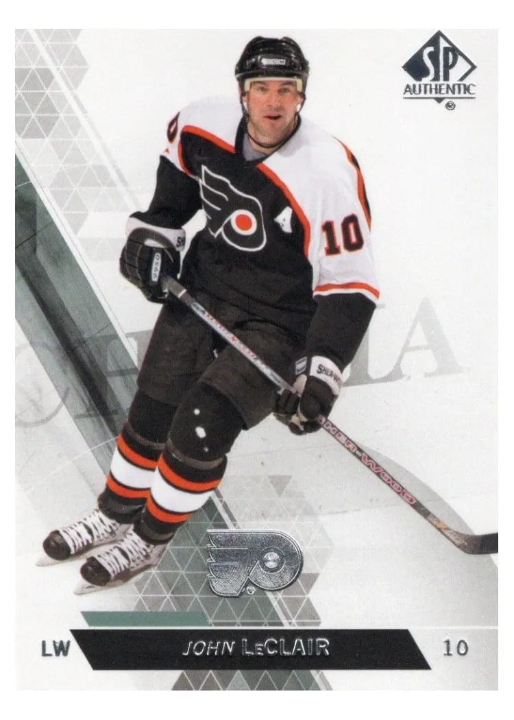 2013 SP Authentic John Leclair #16 card
