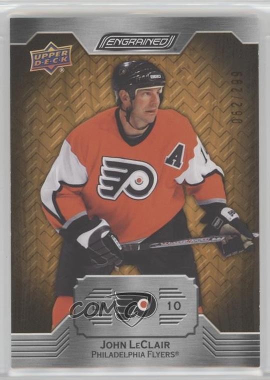 2023-24 Upper Deck Engrained Base Set John LeClair #87 card