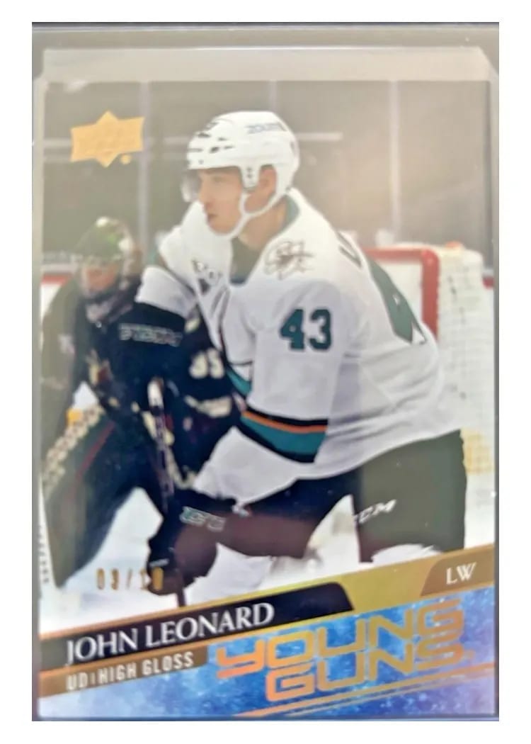 2020-21 Upper Deck Base Set John Leonard #474 card