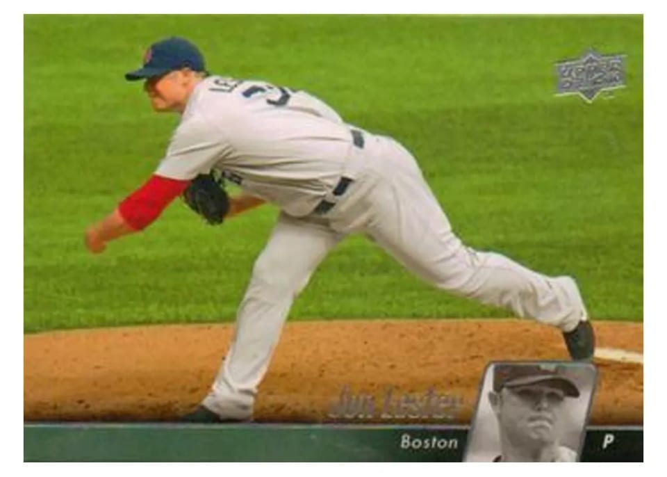 2010 Upper Deck John Lester #103 card