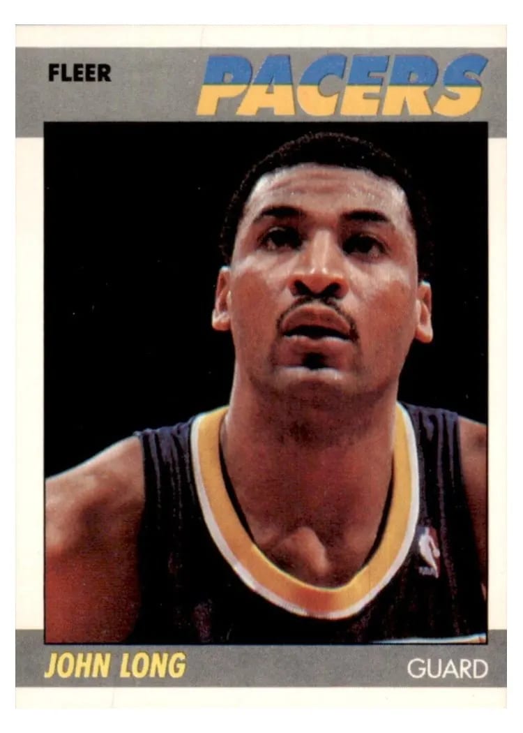 1987 Fleer John Long #65 card