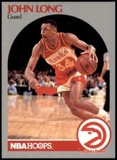 1990-91 Hoops Base Set John Long #30 card