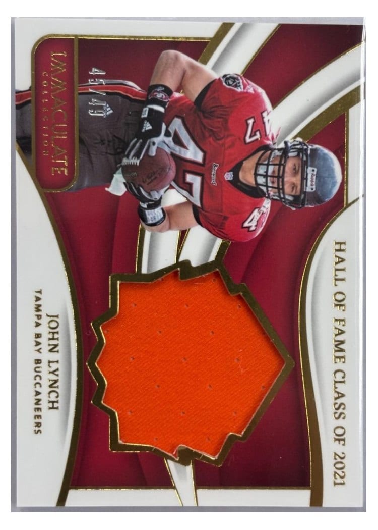 2024 Panini Immaculate Collection Immaculate HOF Jerseys John Lynch #24 card