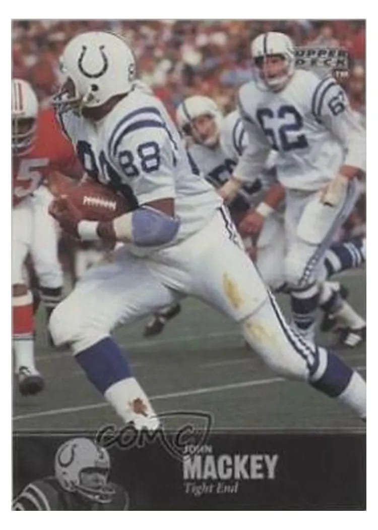 1997 Upper Deck Legends John Mackey #48 card