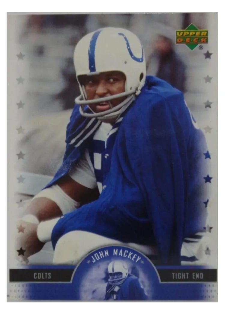 2005 Upper Deck Legends John Mackey #23 card