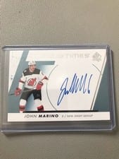 2022-23 SP Authentic Chirography John Marino #C-JM card