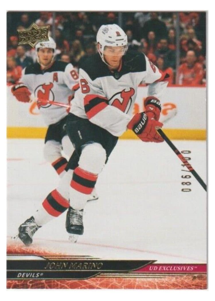 2024-25 Upper Deck Base Set John Marino #115 card
