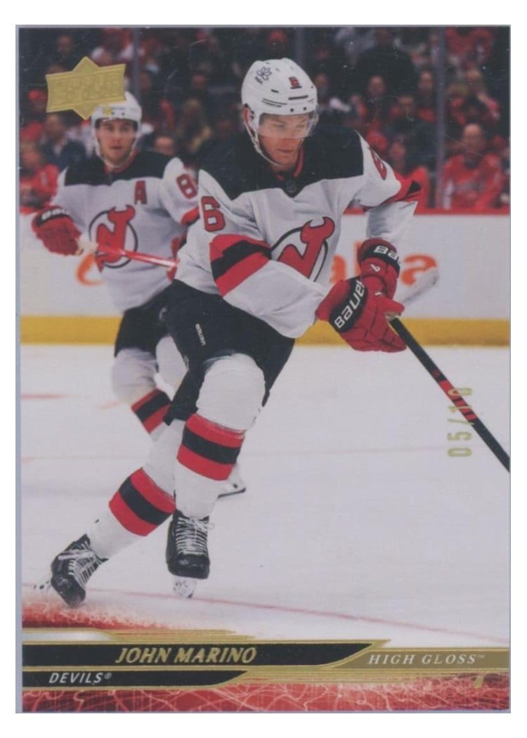 2024-25 Upper Deck Base Set John Marino #115 card