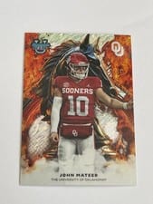 2025 Bowman University Best Workhorse John Mateer #W-6 card