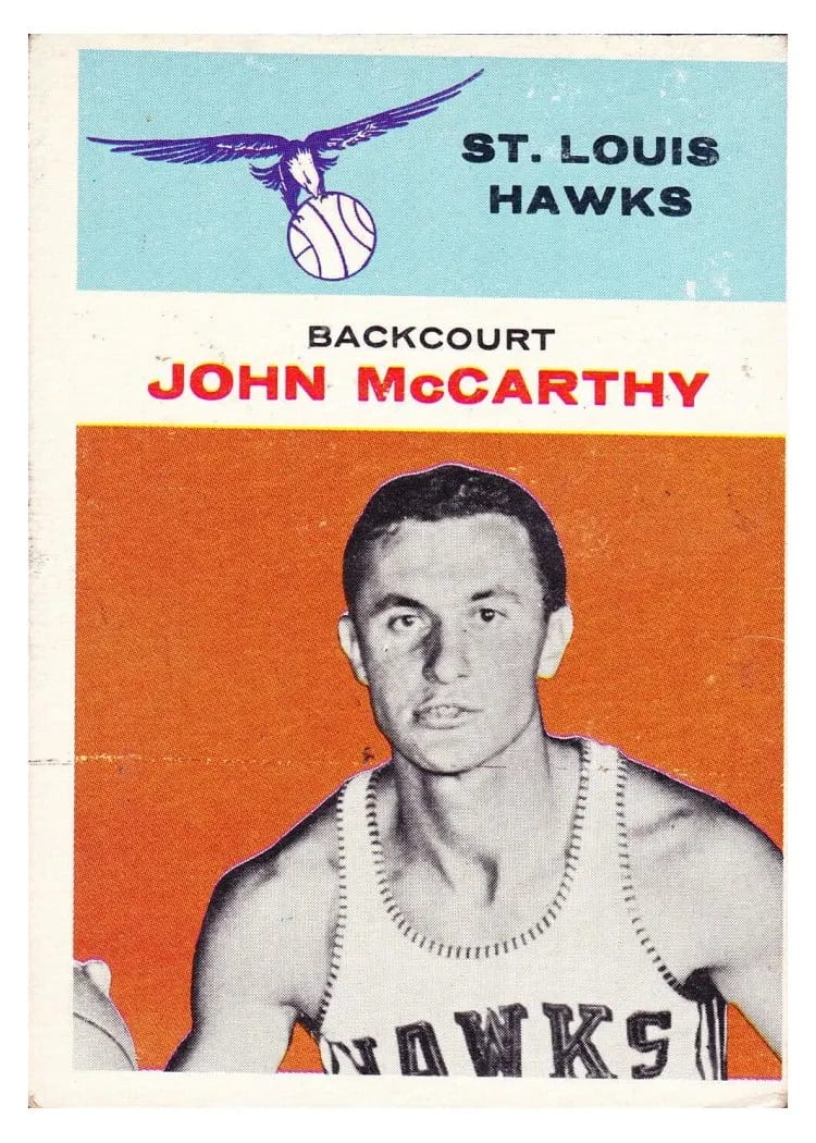 1961 Fleer John McCarthy #30 card