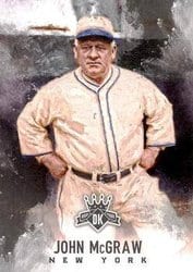 2017 Panini Diamond Kings Base Set John McGraw #48 card