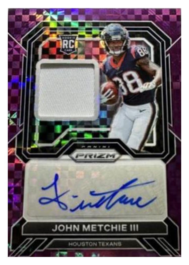 2022 Panini Prizm Base Set John Metchie III #316 card