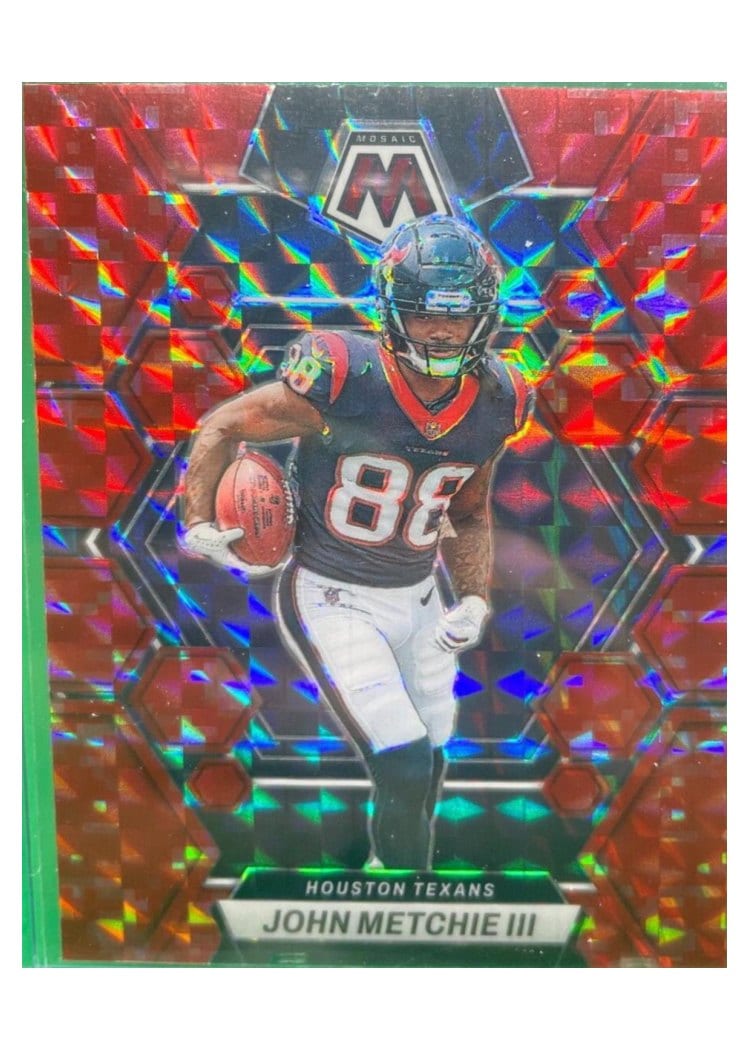 2023 Panini Mosaic Base Set John Metchie III #91 card