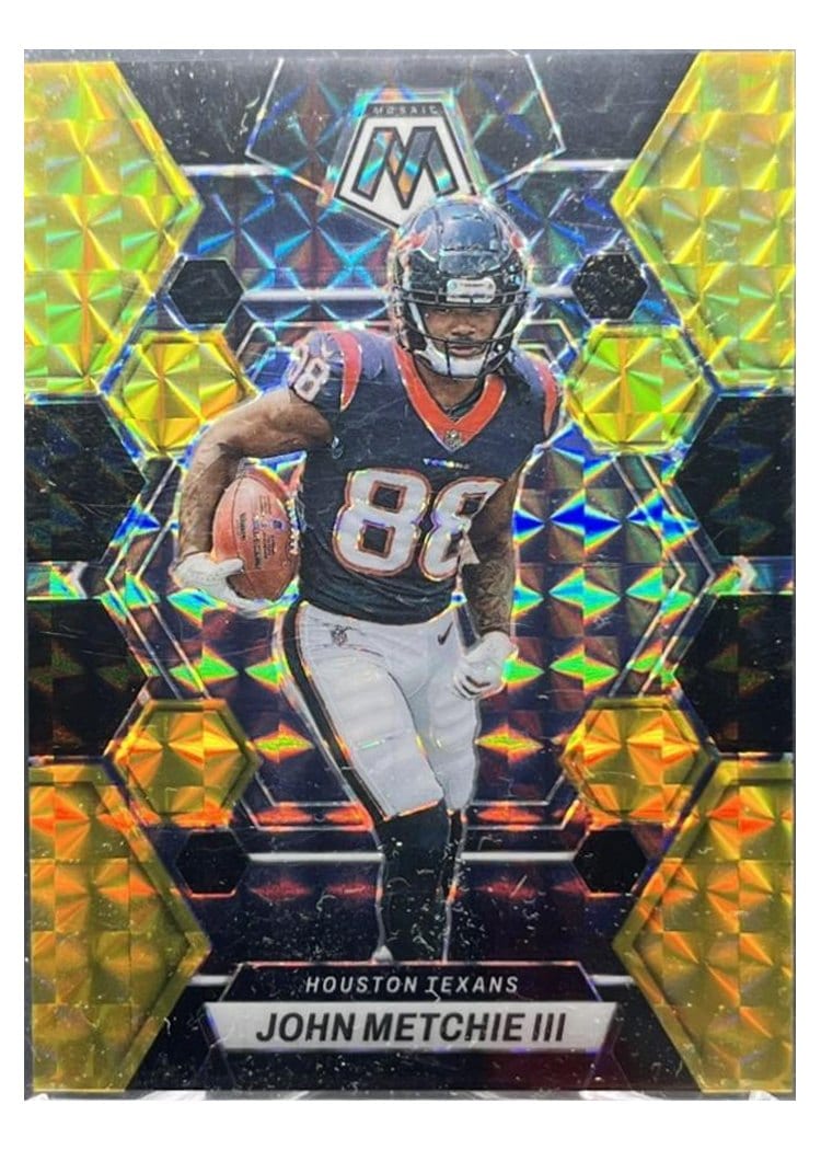 2023 Panini Mosaic Base Set John Metchie III #91 card