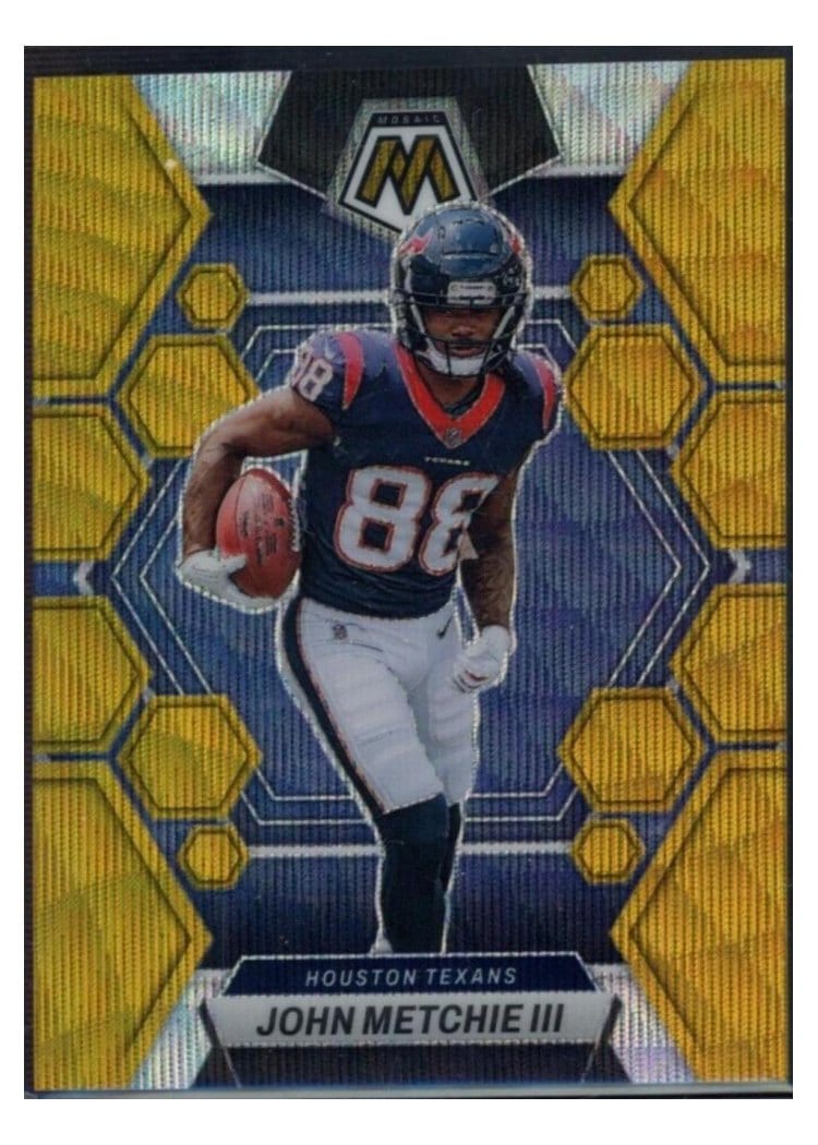 2023 Panini Mosaic Base Set John Metchie III #91 card