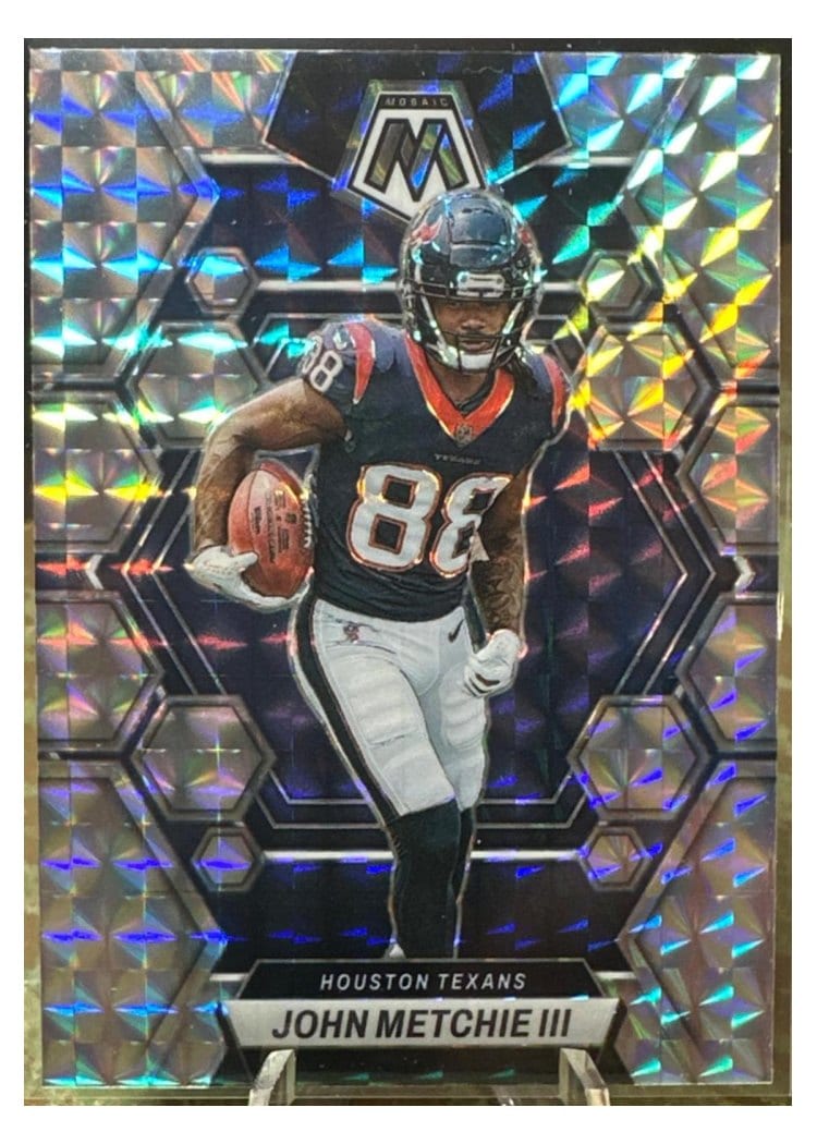 2023 Panini Mosaic Base Set John Metchie III #91 card